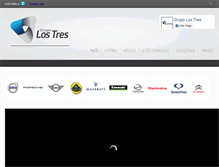 Tablet Screenshot of grupolostres.com